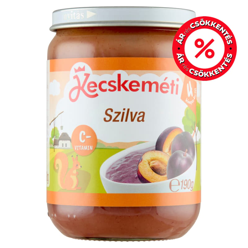 Kecskeméti Szilva 4 hónapos kortól
