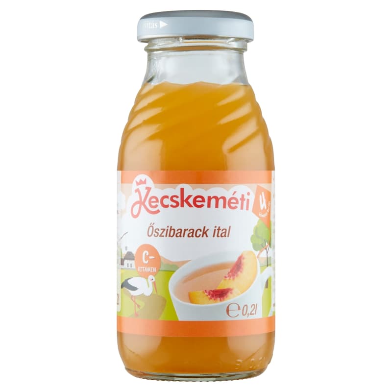 Kecskeméti Őszibarack ital 4 hónapos kortól