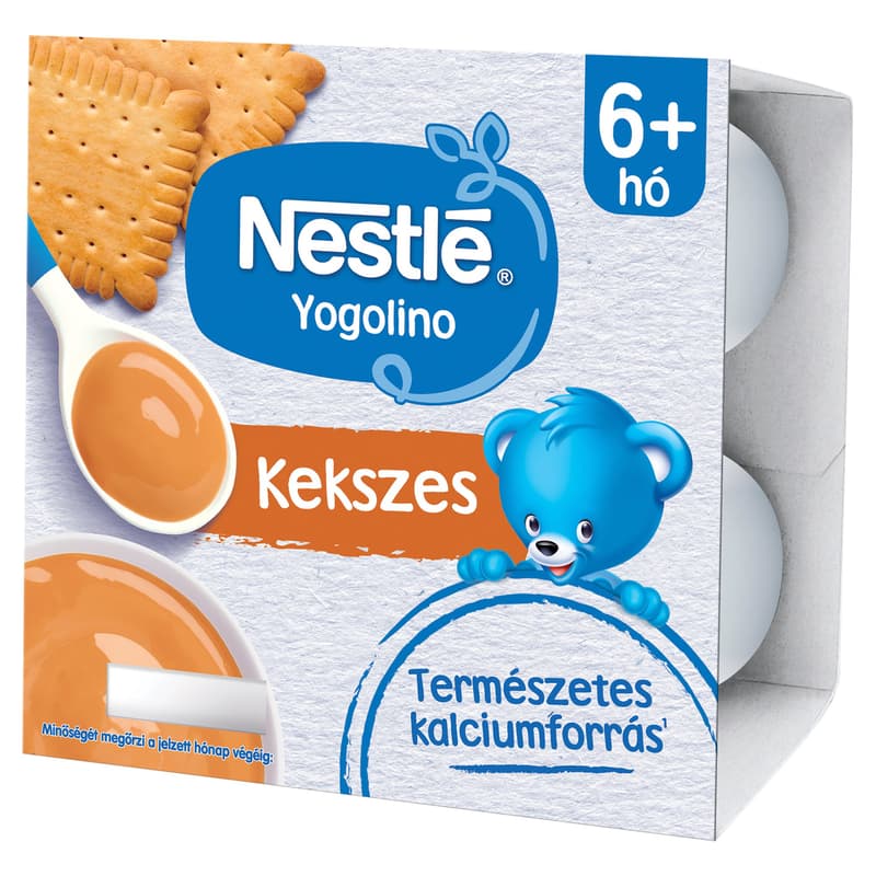 Nestlé Kekszes Yogolino 4x100g 6-36 hónapos korig
