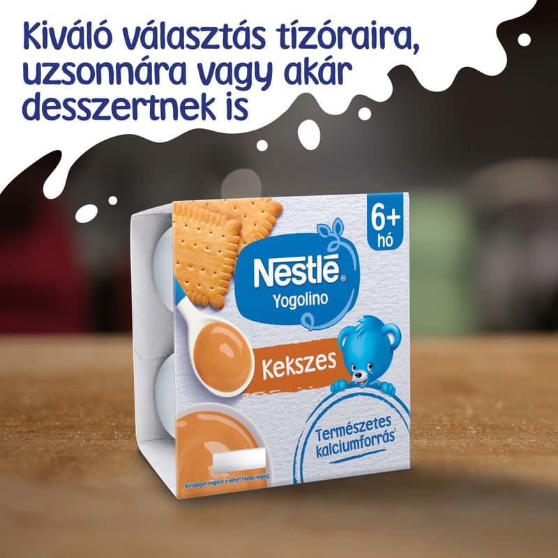 Nestlé Kekszes Yogolino 4x100g 6-36 hónapos korig