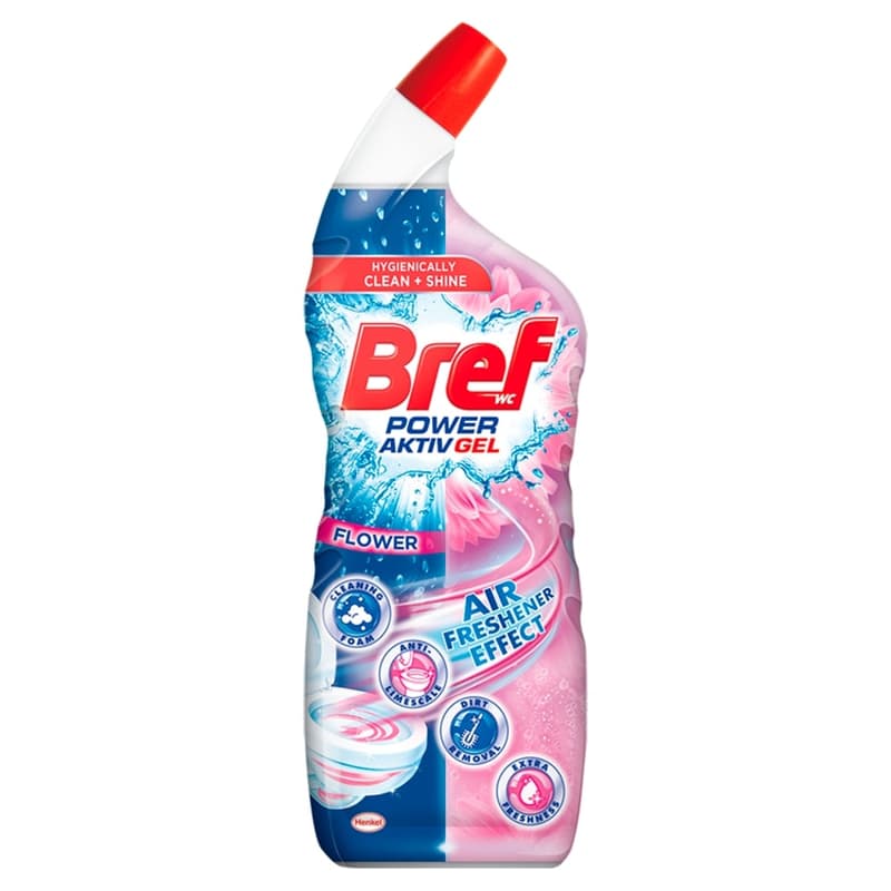 Bref Power Aktiv Fresh Flowers toalett tisztító