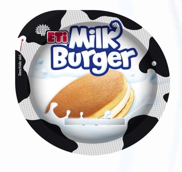 Eti Milk Burger mézes tejsütemény