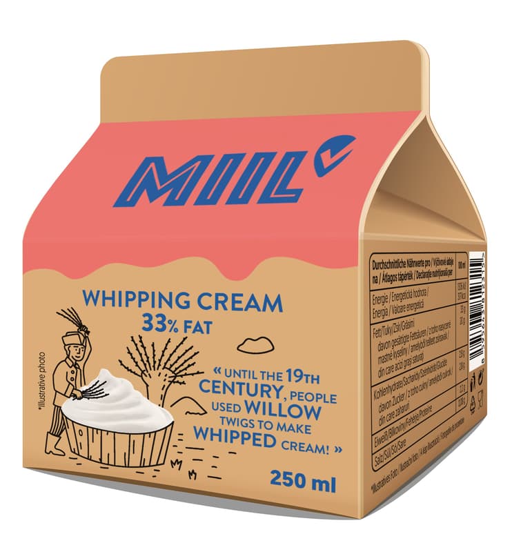 Miil Whipped Cream 33%