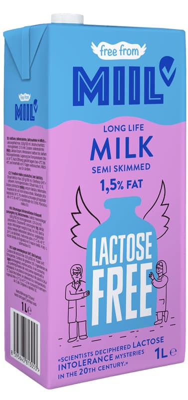 Miil UHT Tej laktózmentes 1,5% zsírtartalommal