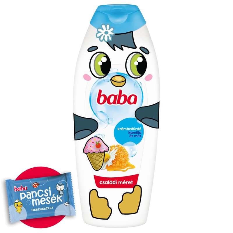 Baba Kamilla és Méz illatú tusfürdő, 750 ml