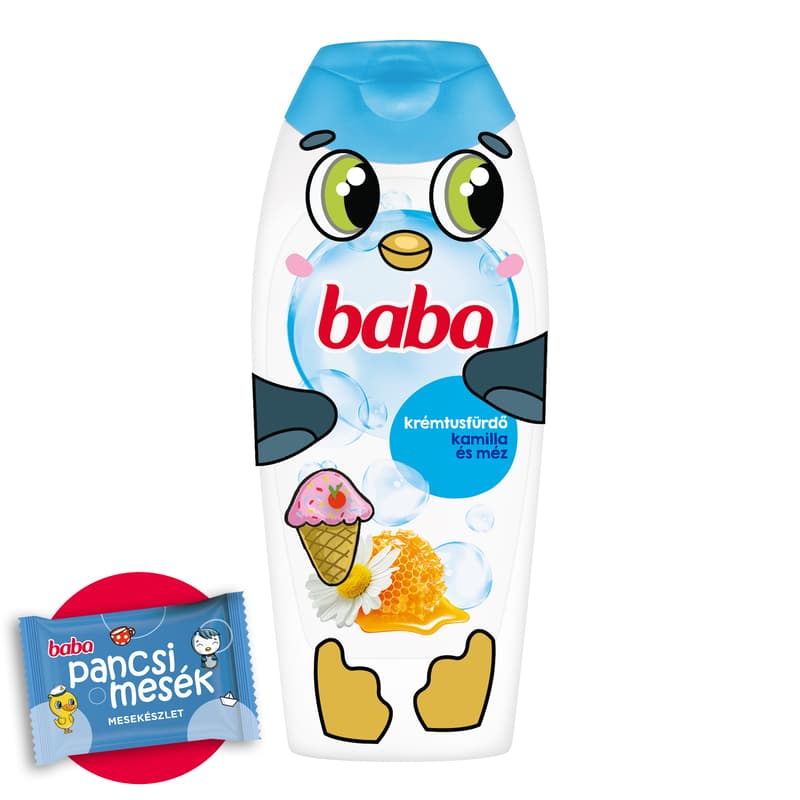 Baba Kamilla és Méz illatú tusfürdő, 400 ml