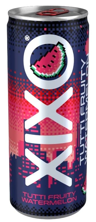 XIXO Görögdinnye- és tuttifruttiízű szénsavas üdítőital