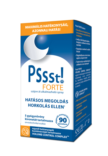 Pssst! Forte horkolásgátló szájspray 25ml