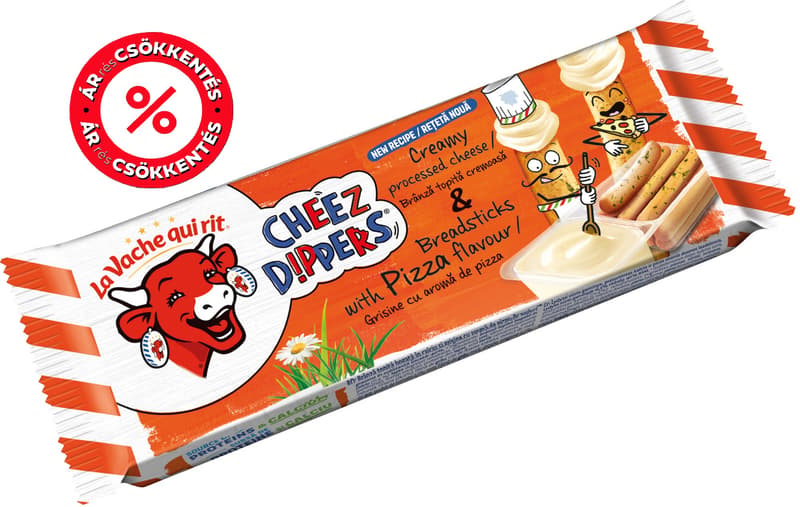 La Vache Qui Rit Pizzás Cheez Dippers