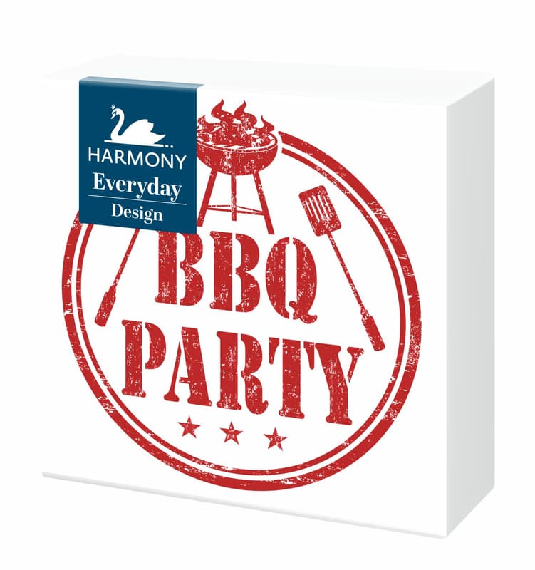 Harmony BBQ party napkin