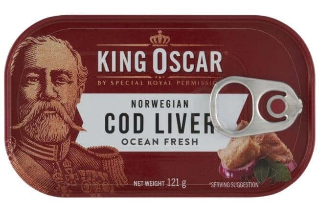 King Oscar tőkehalmáj saját olajában (121 g)